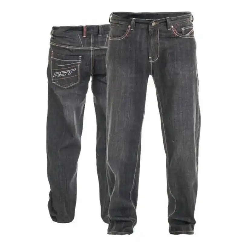 Authentic RST Vintage II Kevlar Jeans - Black - 28"