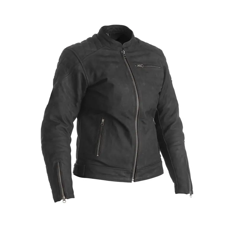 Warranty Included RST Ladies Ripley CE Leather Jacket - Black - 8
