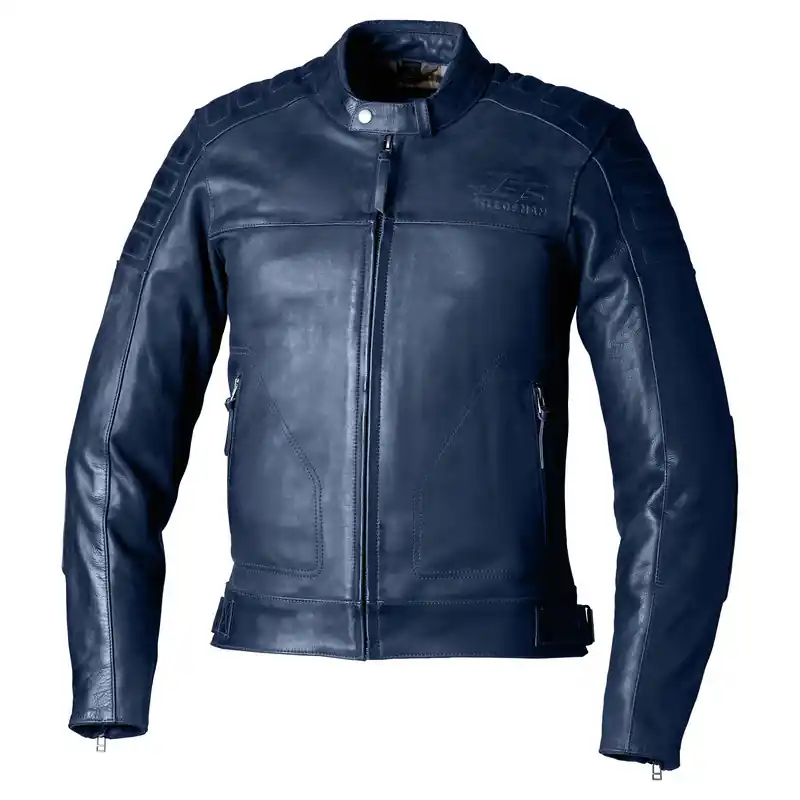 RST Iom TT Brandish 2 CE Leather Jacket - Petrol - 50 Hassle-Free Returns