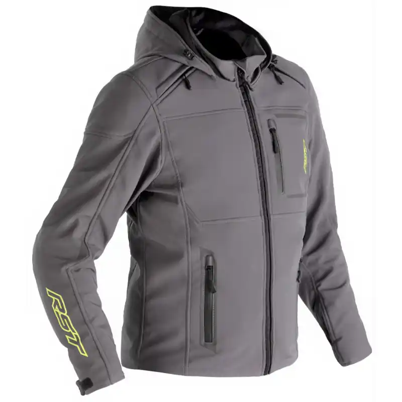 RST Frontline CE Waterproof Jacket - Grey/Neon - S Discount