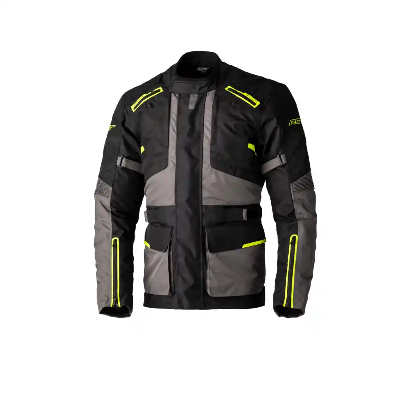 RST Endurance CE Waterproof Jacket - Black/Grey - S Fresh Stock