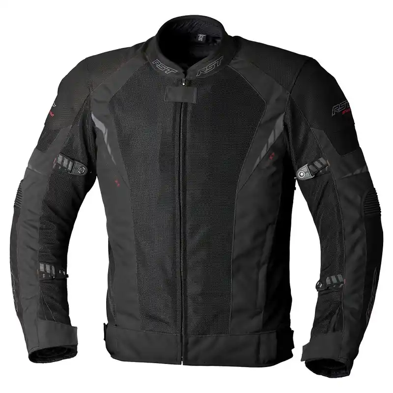 RST Ventilator-XT Pro CE Textile Jacket - Black - S Direct From Manufacturer