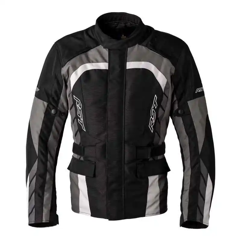 RST Alpha 5 CE Waterproof Jacket - Black/Grey - S Genuine