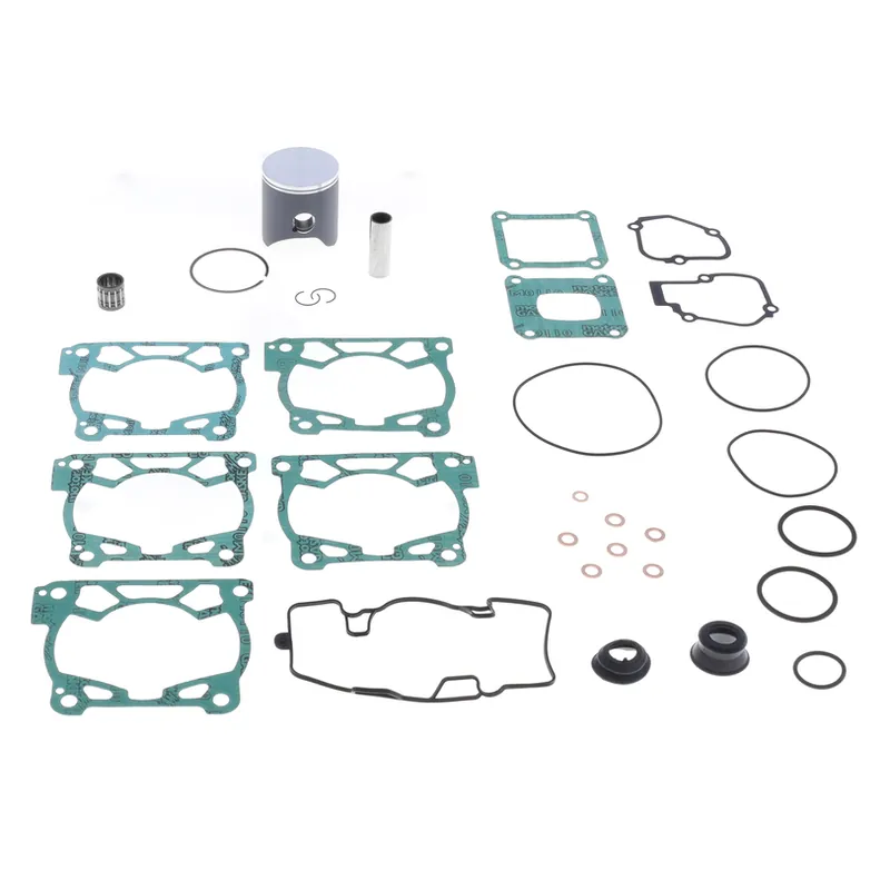 Top End Piston Kit: Cast 2-Stroke Piston Ø 53,97 mm + Top End Gasket Kit Direct From Factory