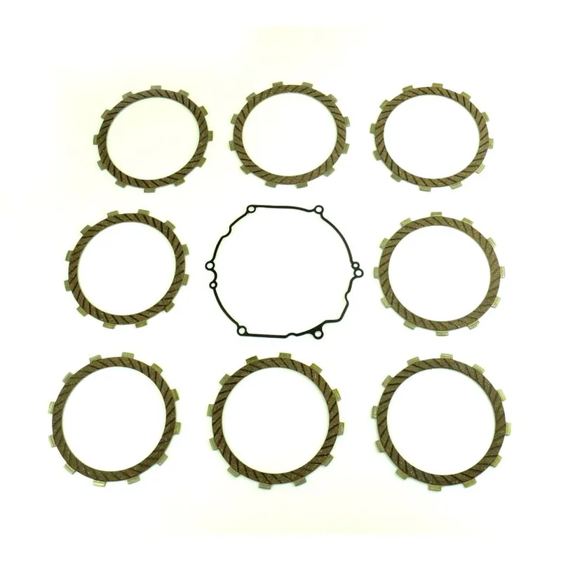 Worldwide Shipping Friction Plates Kit with Clutch Cover Gasket