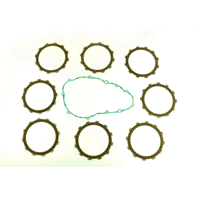 Worldwide Shipping Friction Plates Kit with Clutch Cover Gasket