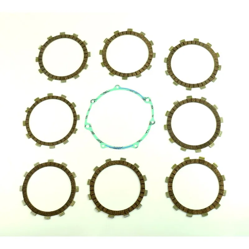 Hassle-Free Returns Friction Plates Kit with Clutch Cover Gasket
