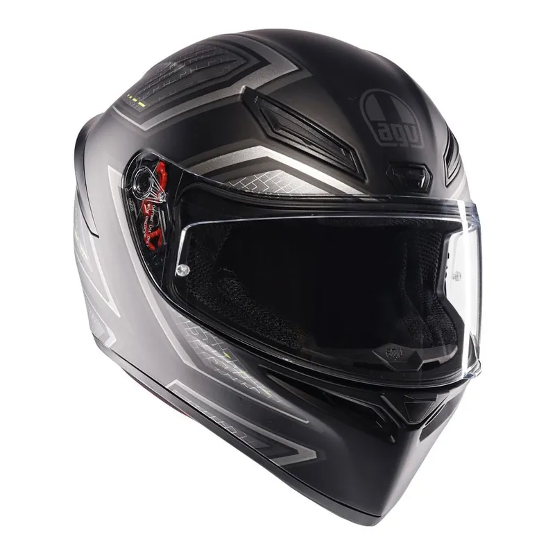 AGV K1 S - SLING MATT BLACK/GREY Direct From Factory