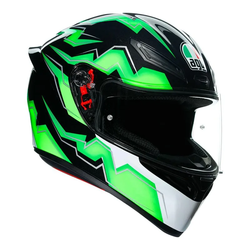 AGV K1 S - KRIPTON BLACK/GREEN Express Delivery