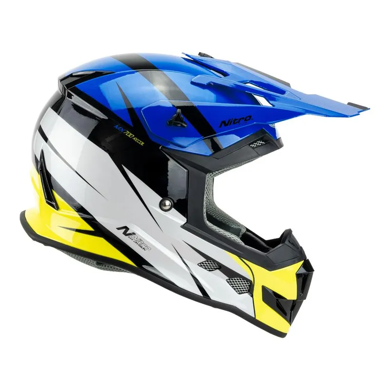 Bargain NITRO MX700 YOUTH RECOIL BLACK/BLUE/WHITE/FLURO