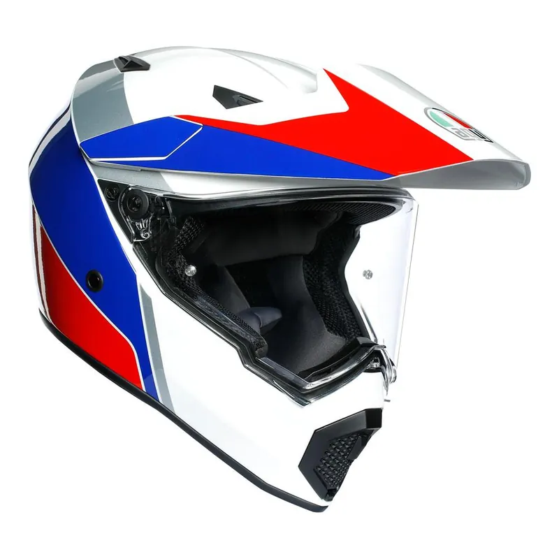 Final Sale AGV AX9 - ATLANTE WHITE/BLUE/RED