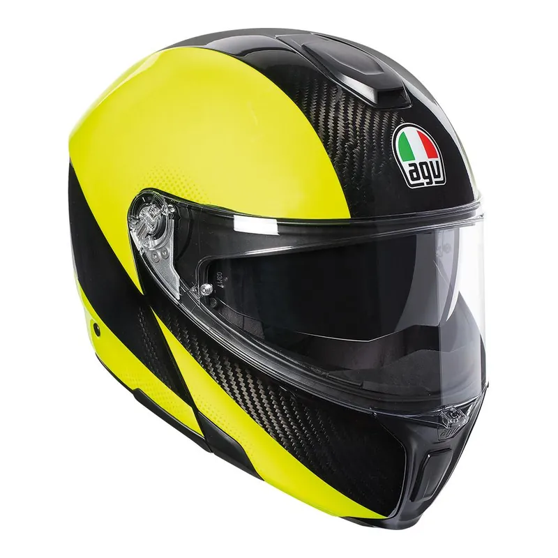 AGV SPORTMODULAR - HI-VIS CARBON/YELLOW Grab Now
