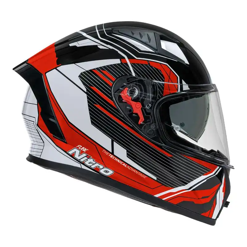 Limited Time NITRO N501 FUSE GLOSS RED/WHITE/BLACK