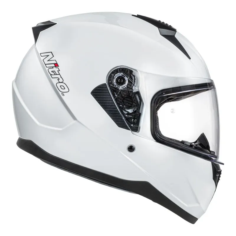 Grab Now NITRO N670 FULL FACE WHITE