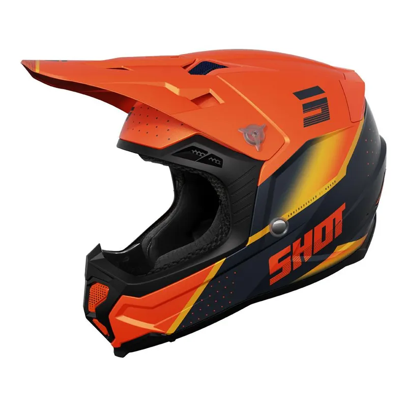 Shot Core Helmet Honor Orange Matt Latest