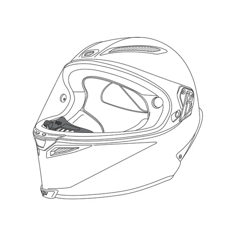 AGV BREATH DEFLECTOR PISTA GP R / CORSA R Save Now
