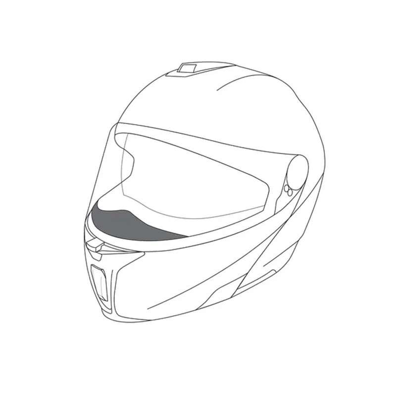 AGV BREATH DEFLECTOR SPORTMODULAR BLACK Super Sale