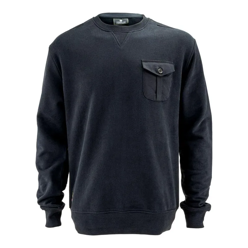 Merlin Hagley Sweatshirt Black Direct From Manufacturer