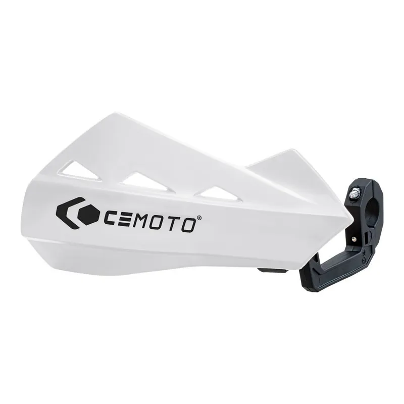CEMOTO HANDGUARDS VELOCE WHITE Fresh Stock