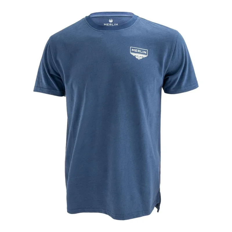 Merlin Truro T-Shirt Navy Luxury