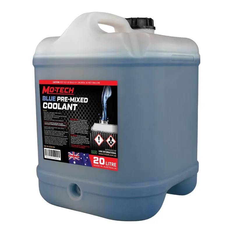 MO-TECH AC9 BLUE ORGANIC COOLANT PRE MIXED 20L Popular