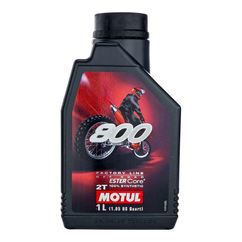 Cheap MOTUL 800 FACTORY LINE 2 STROKE OIL - 1 Litre