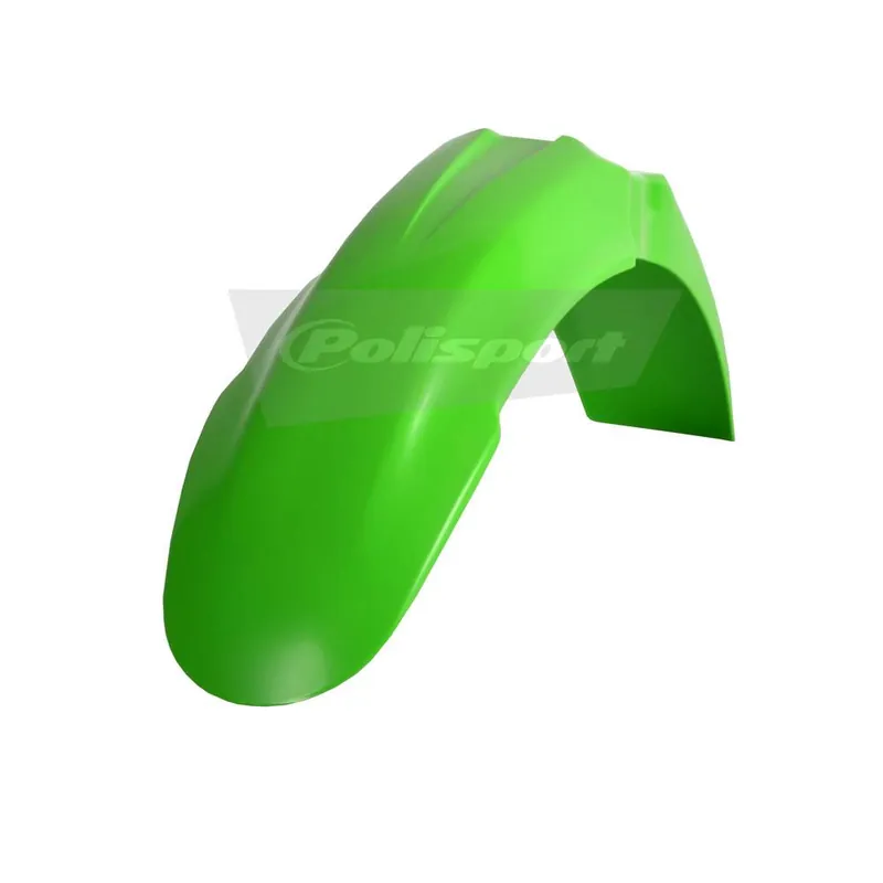 New Release POLISPORT FRONT FENDER KAWASAKI KX/KXF - GREEN