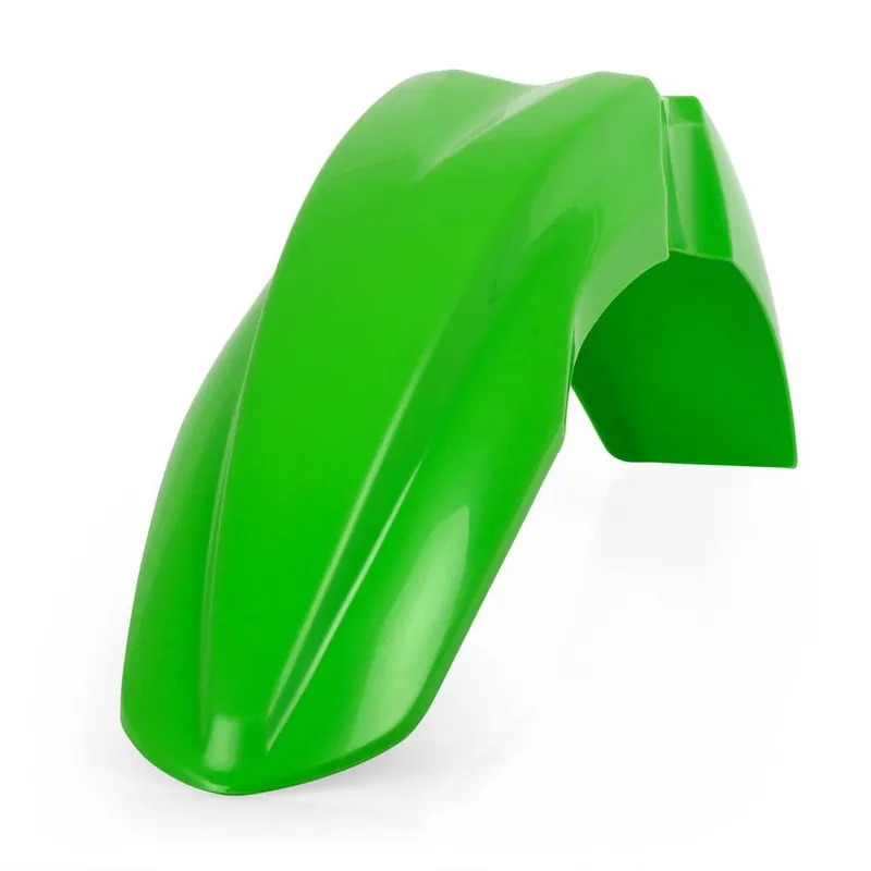 POLISPORT FRONT FENDER KAWASAKI KX250F 13-16/KX450F 13-15 - GREEN Limited Time