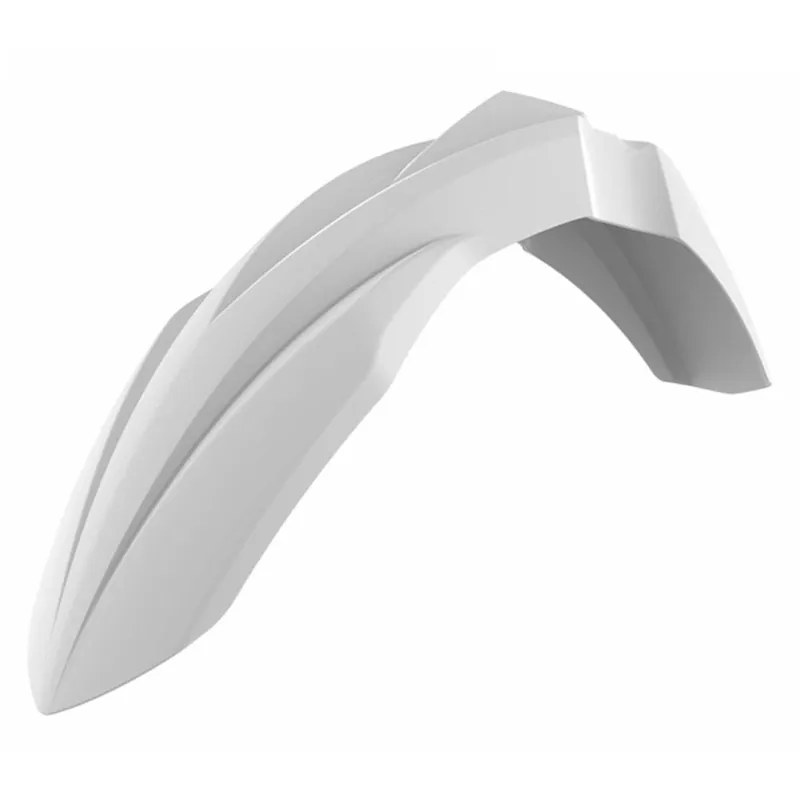POLISPORT FRONT FENDER KAWASAKI KX250F 17-22/KX450F 16-22 - WHITE Wholesale