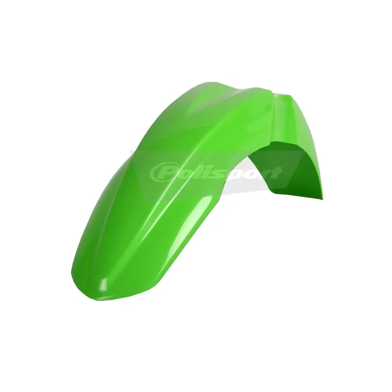 Money Back Guarantee POLISPORT FRONT FENDER KAWASAKI KX250F/450F 09-12 - GREEN