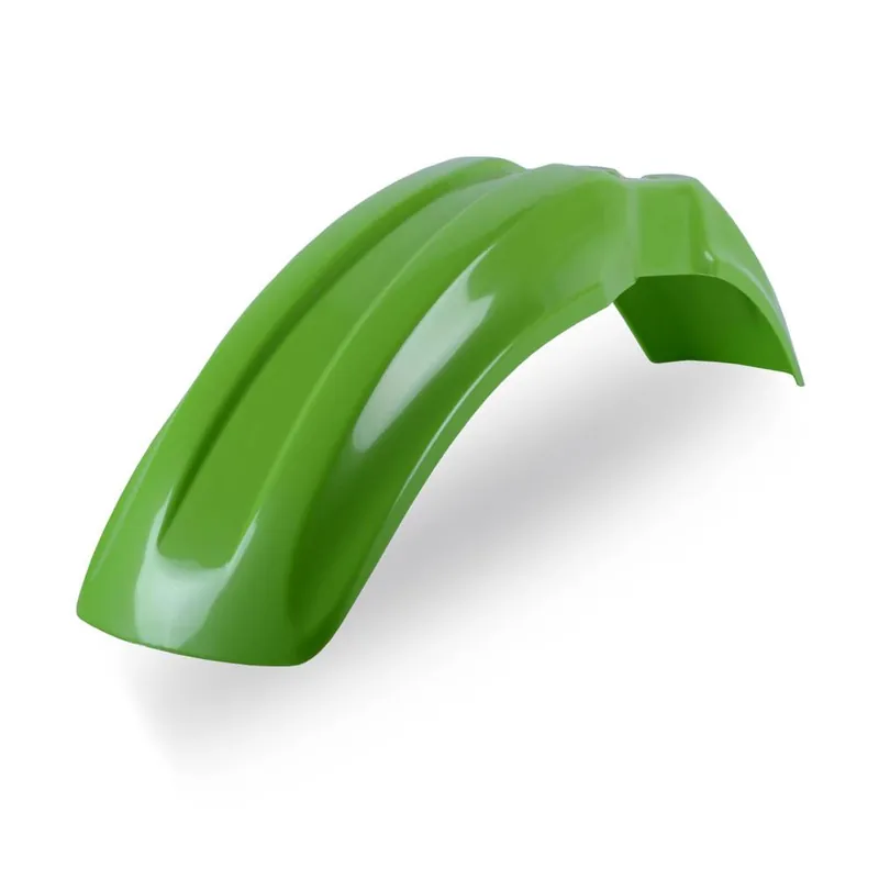 POLISPORT FRONT FENDER KAWASAKI KX85/100 01-13 - GREEN High Quality