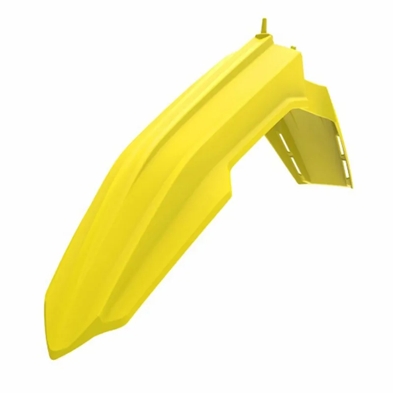 POLISPORT FRONT FENDER SUZUKI RM-Z250 19-22/RM-Z450 18-22 - YELLOW Direct From Factory