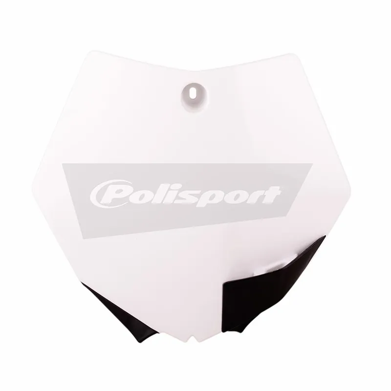 POLISPORT FRONT NUMBER PLATE KTM 85 SX 13-17 - WHITE Crafted