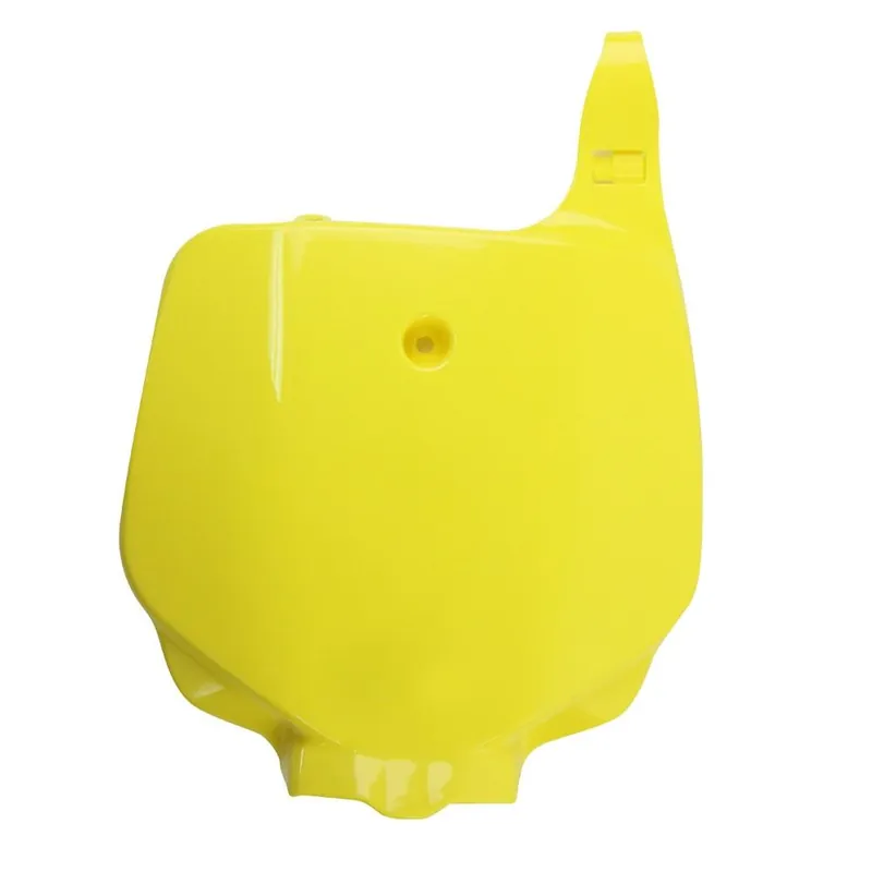 Next Day Delivery POLISPORT FRONT NUMBER PLATE SUZUKI RM100 03-06 - YELLOW