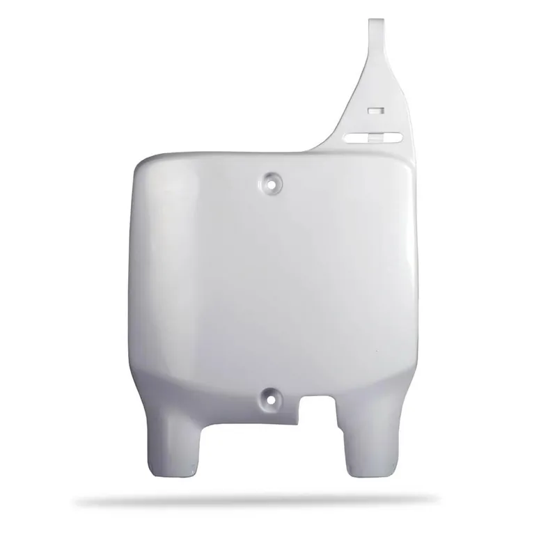 Viral POLISPORT FRONT NUMBER PLATE SUZUKI RM125/250 99-00 - WHITE