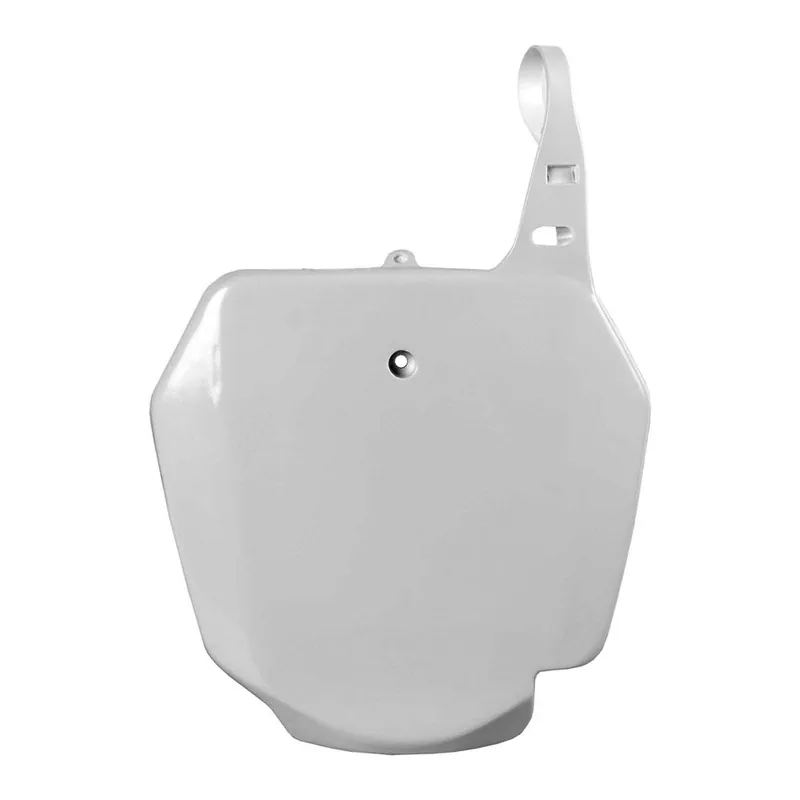 Modern POLISPORT FRONT NUMBER PLATE SUZUKI RM85 / L - WHITE