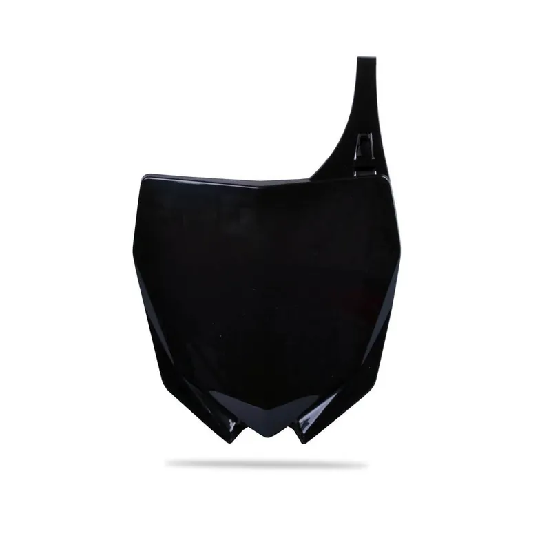 Premium POLISPORT FRONT NUMBER PLATE YAMAHA YZ250F 10-18/YZ450F 10-17 - BLACK