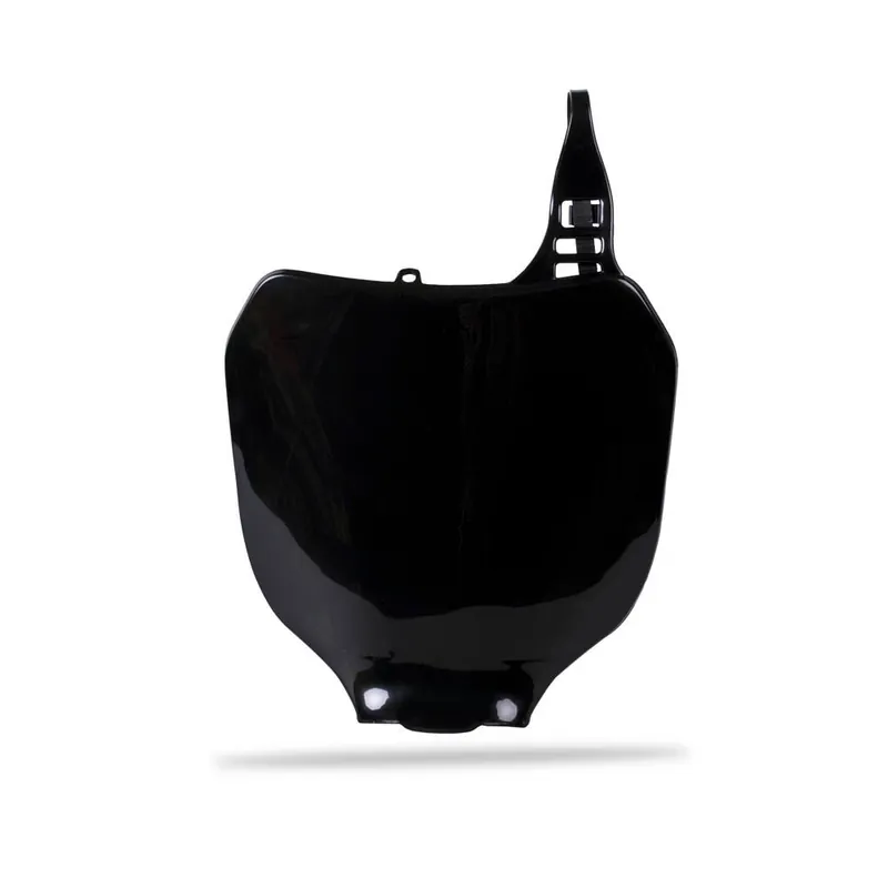 POLISPORT FRONT NUMBER PLATE YZ/YZF - BLACK While Supplies Last