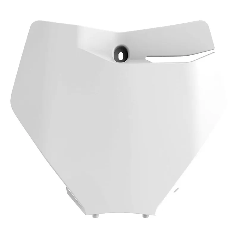 POLISPORT FRONT NUMBER PLATE KTM SX/SX-F 19-22 - 2020 WHITE Worldwide Shipping
