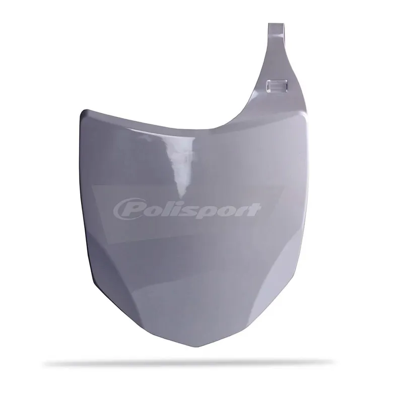 No Minimum Order POLISPORT FRONT NUMBER PLATE KX250F/450F 09-12 - WHITE