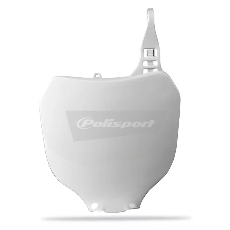 POLISPORT FRONT NUMBER PLATE YZ/YZF - WHITE Price Drop