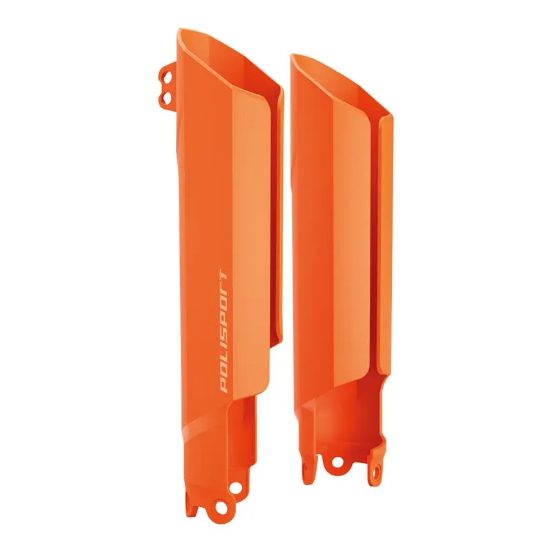 Exclusive Offer POLISPORT FULL WRAP FORK GUARDS KTM HUSQY GASGAS SHERCO - ORANGE