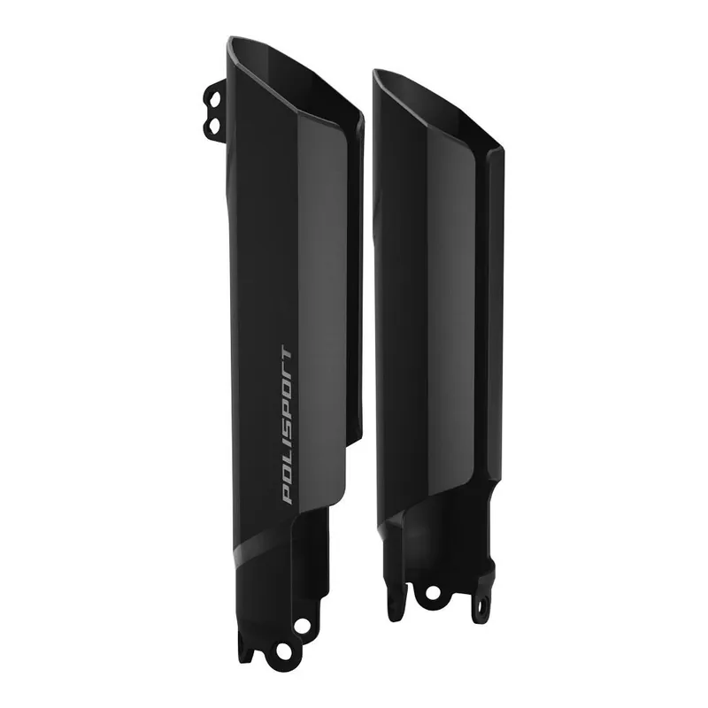 POLISPORT FULL WRAP FORK GUARDS YAMAHA YZ YZF - BLACK Free Shipping