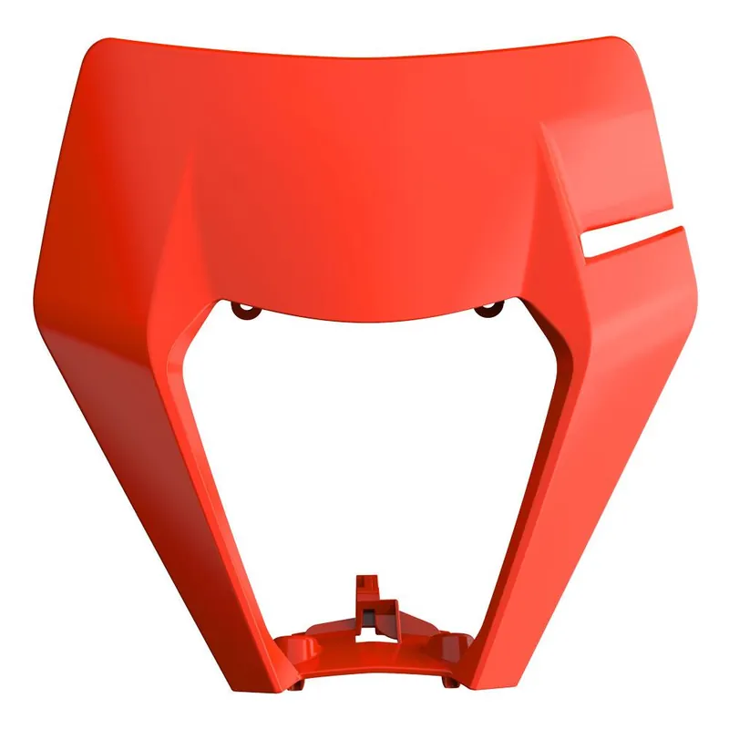 POLISPORT HEADLIGHT SURROUND KTM EXC/EXCF 17-20 - FLUORO ORANGE Original