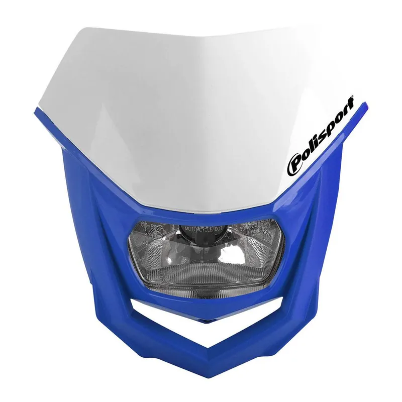 POLISPORT HEADLIGHT HALO - BLUE / WHITE Grab Now