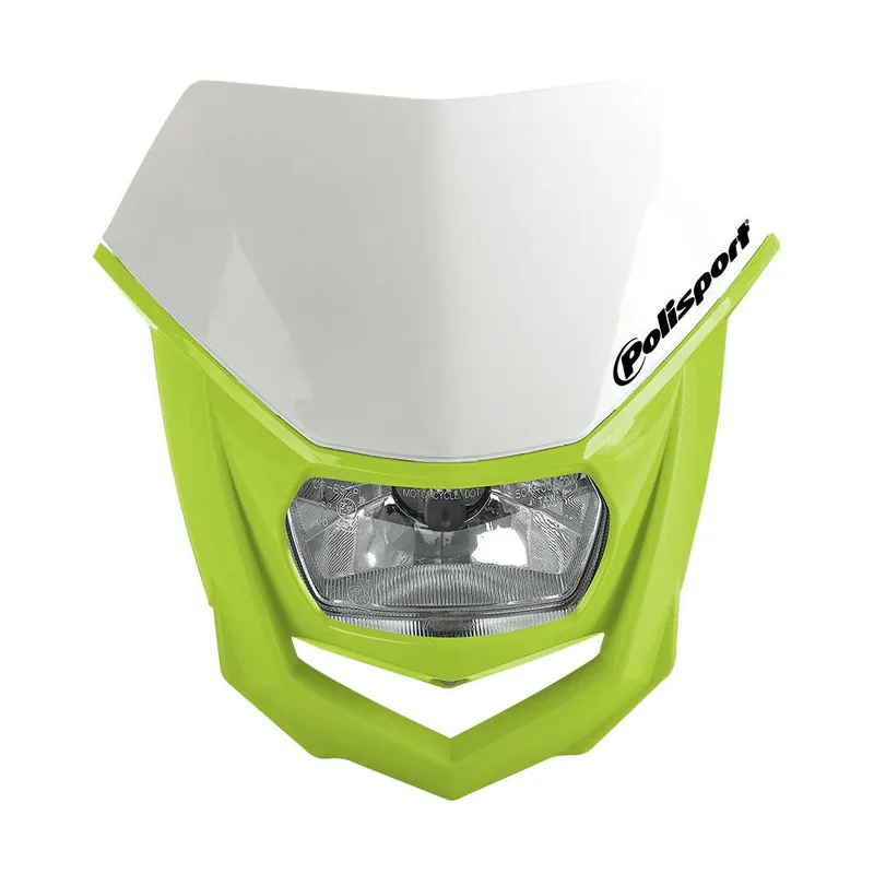 Top Rated POLISPORT HALO HEADLIGHT - FLUORO YELLOW/WHITE