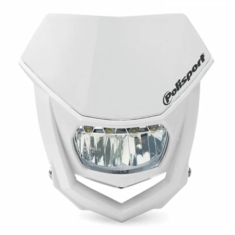POLISPORT HALO LED HEADLIGHT - WHITE Big Sale
