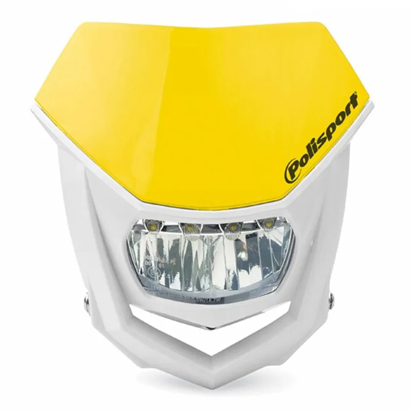 POLISPORT HALO LED HEADLIGHT - YELLOW Factory Price