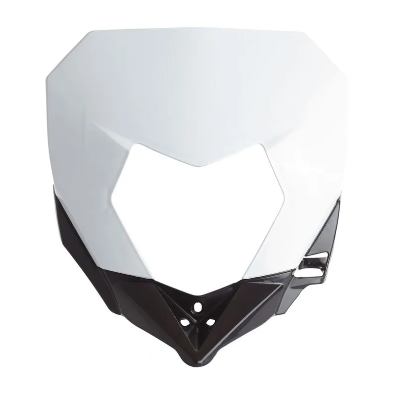 POLISPORT HEADLIGHT SURROUND SHERCO - WHITE/BLACK Limited Edition