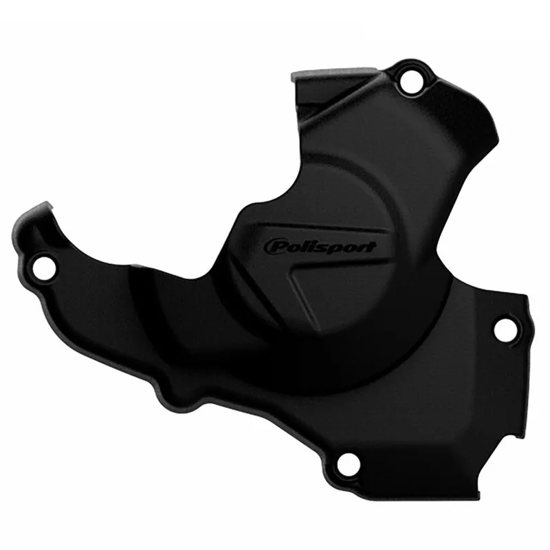 POLISPORT IGNITION COVER PROTECTOR HONDA CRF450R 10-16 - BLACK Money Back Guarantee